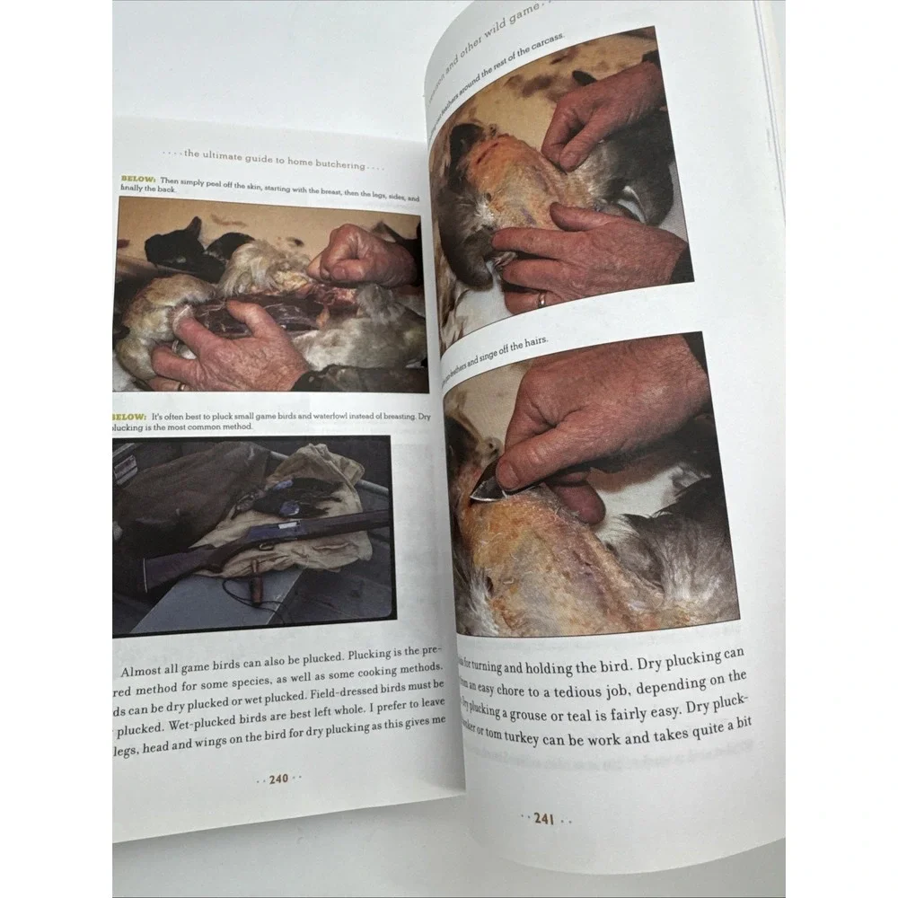 The Ultimate Guide to Home Butchering How To Book By Monte Burch